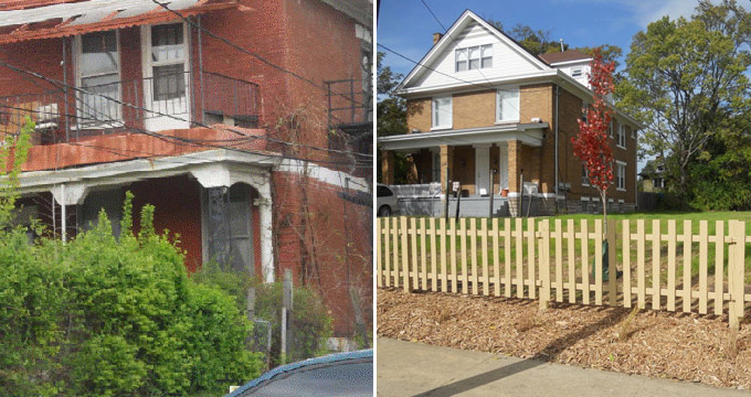 Avondale before and after