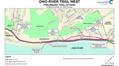 Input Needed for Ohio River Trail: State to Fairbanks