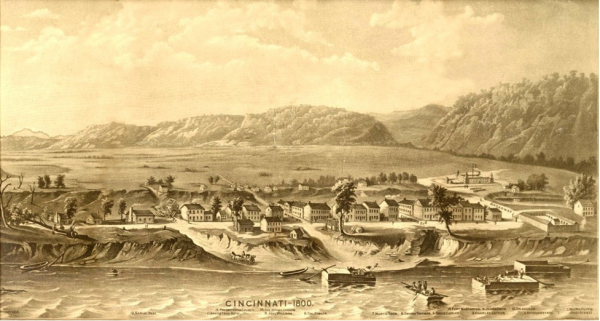 Cincinnati landscape 1800s