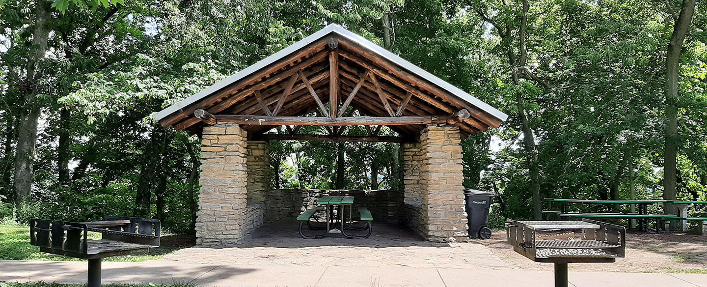 Reservable Picnic Shelter at Alms Park