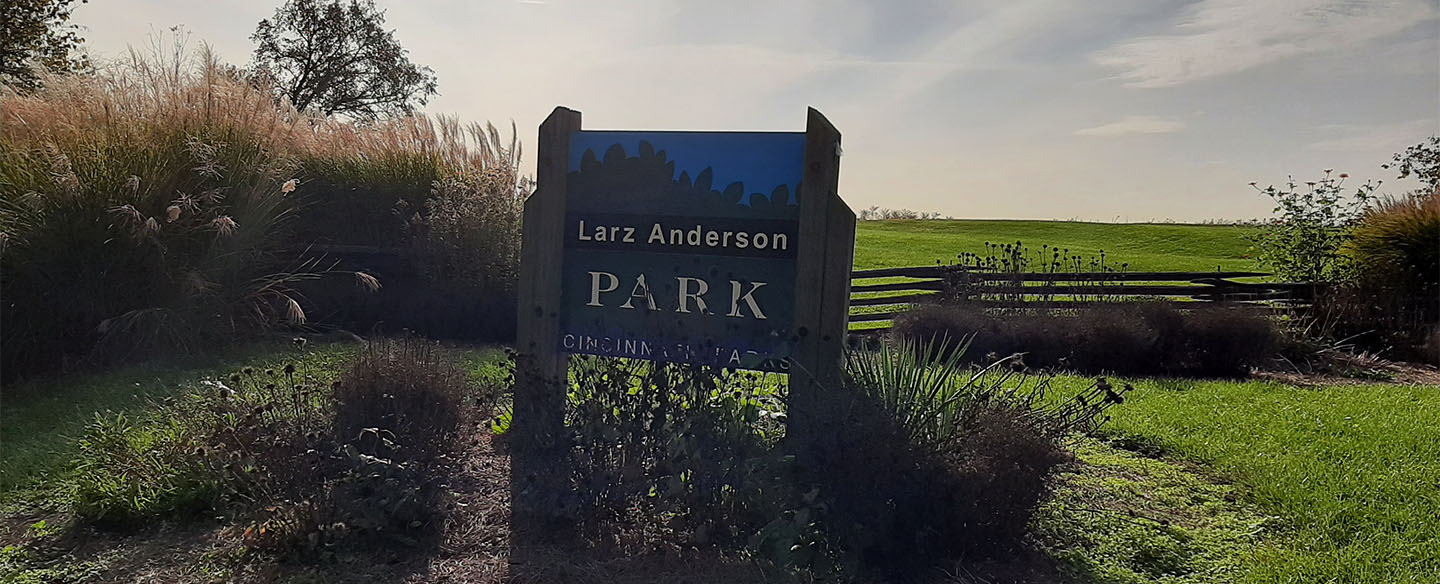 Entrance Sign at Larz Anderson Park