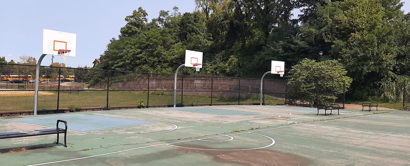 Cincinnati Recreations Commission Basketball Courts at Owls Nest Park