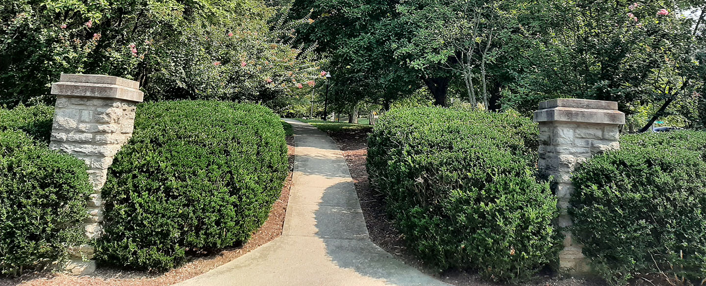 Paved Walking Path at Annwood Park