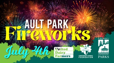 The Ault Park Fireworks are ON!