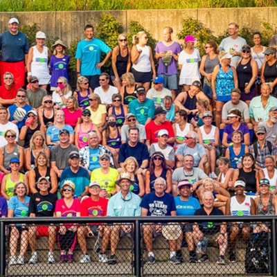 Pickleball at Sawyer Point End of Year Party