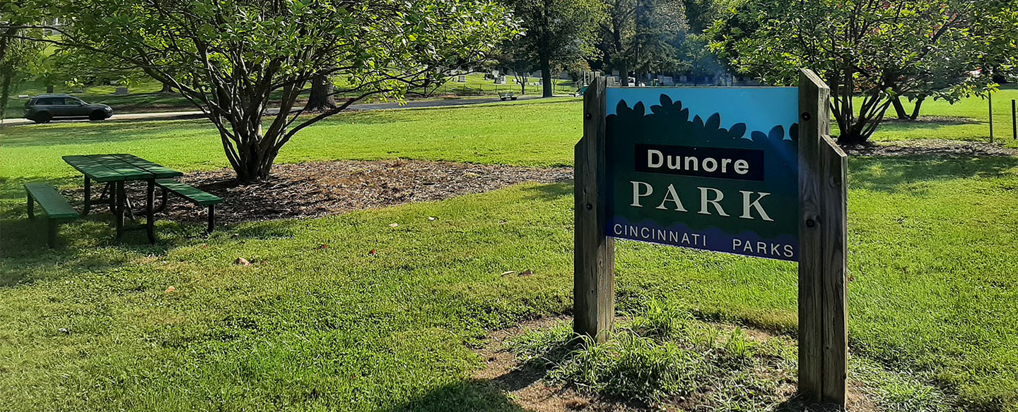 Entrance Sign at Dunore Park