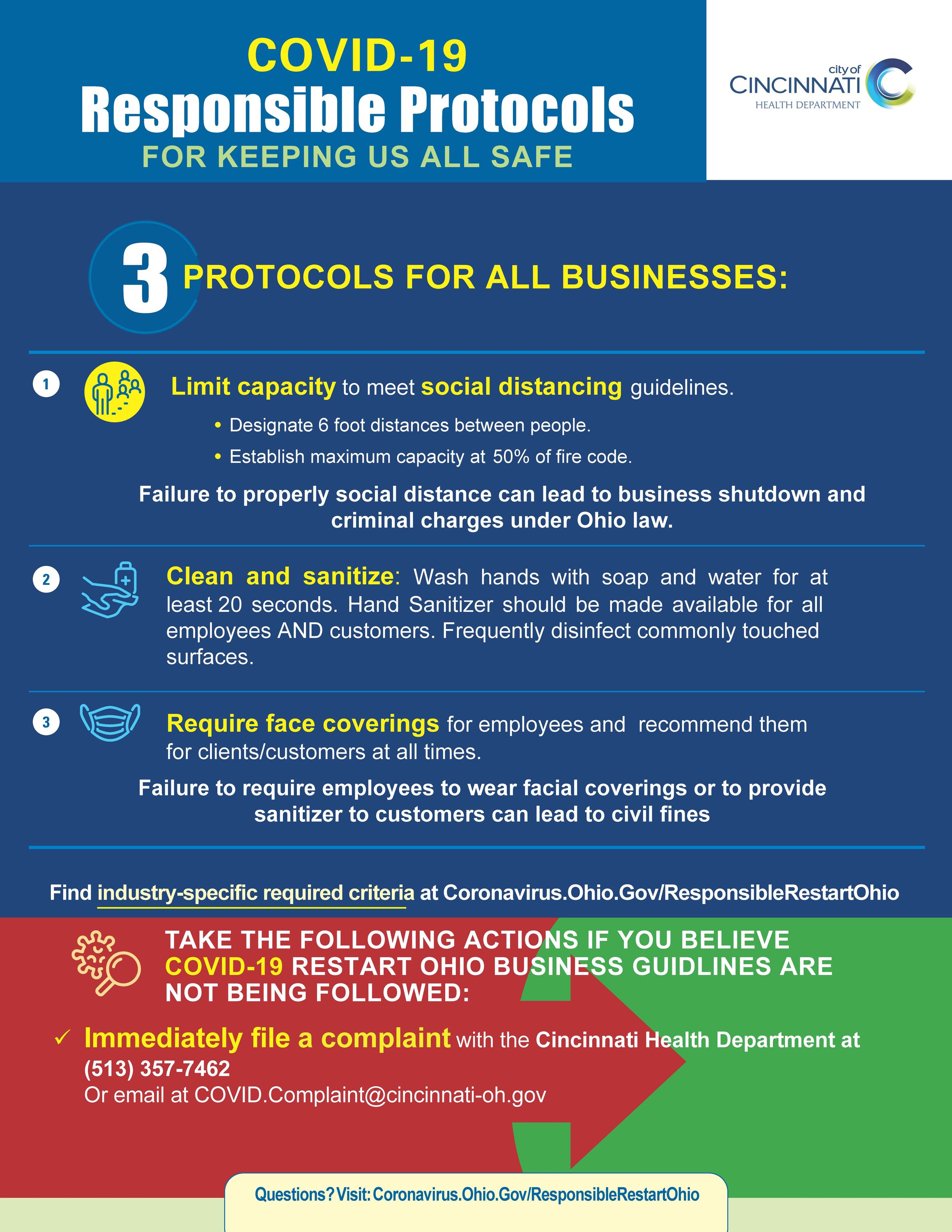 Emergency Order: Safety Signage for Businesses - covid19