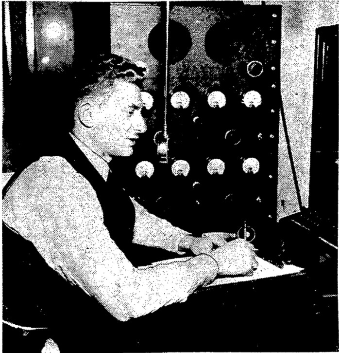 Carl Luhn in Station X, 1938