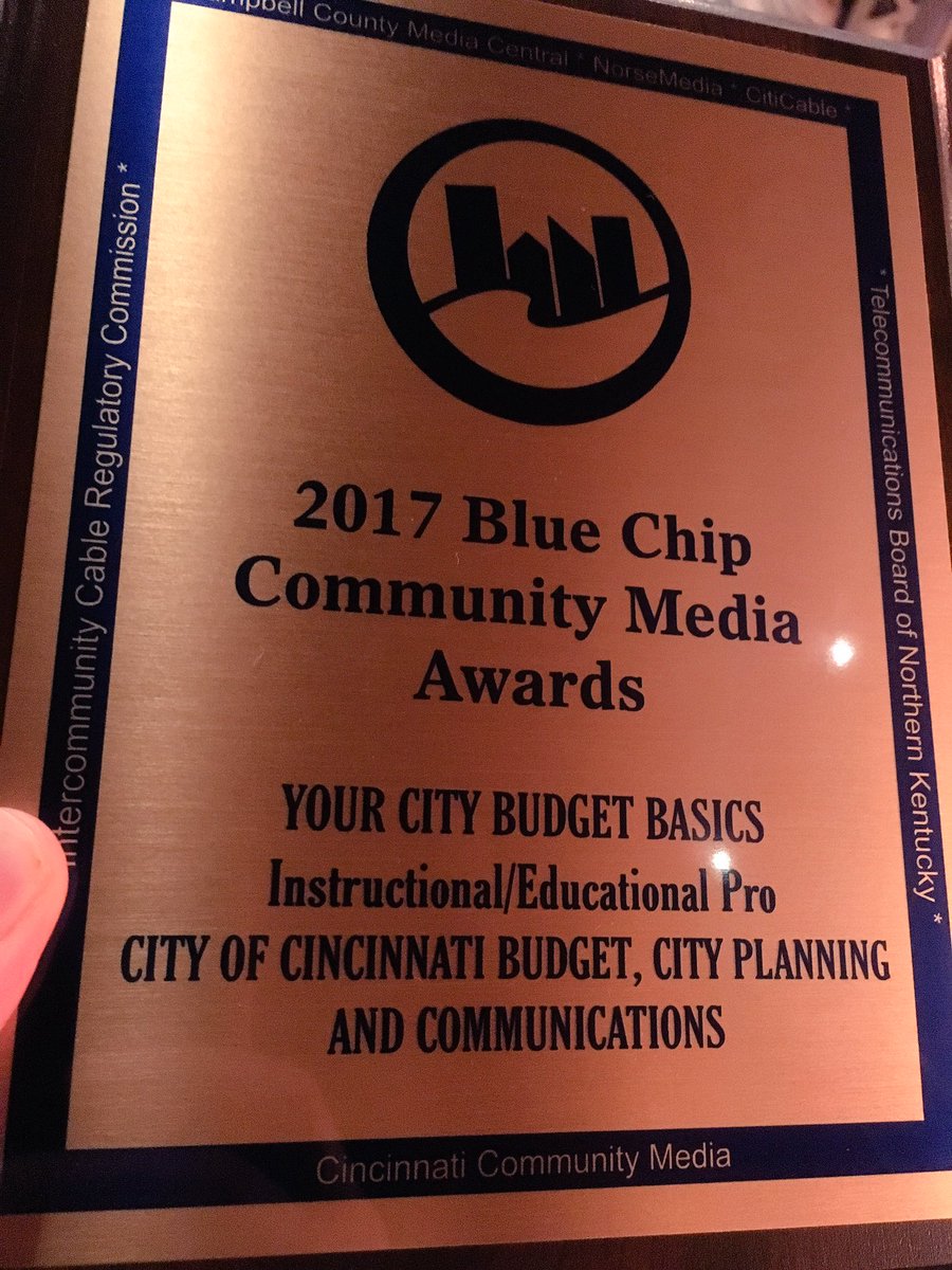 2017 Blue Chip Community Media Award