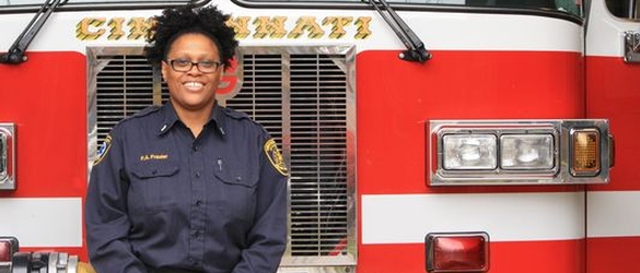 First African-American Female Lieutenant Reports for Duty