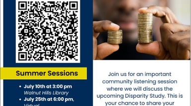 City of Cincinnati Disparity Study: Community Listening Sessions