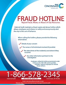 Fraud Hotline Flyer