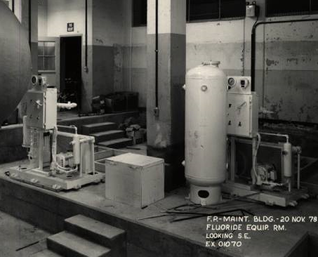 Fluoride equipment at the California Plant 