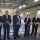 City leaders cut the ribbon to ceremonially open the new facility